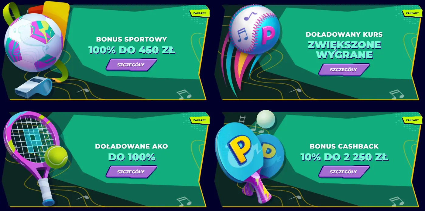 Bonusy sportowe MrPacho
