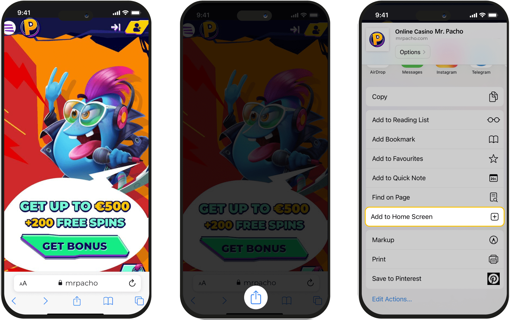 MrPacho app
